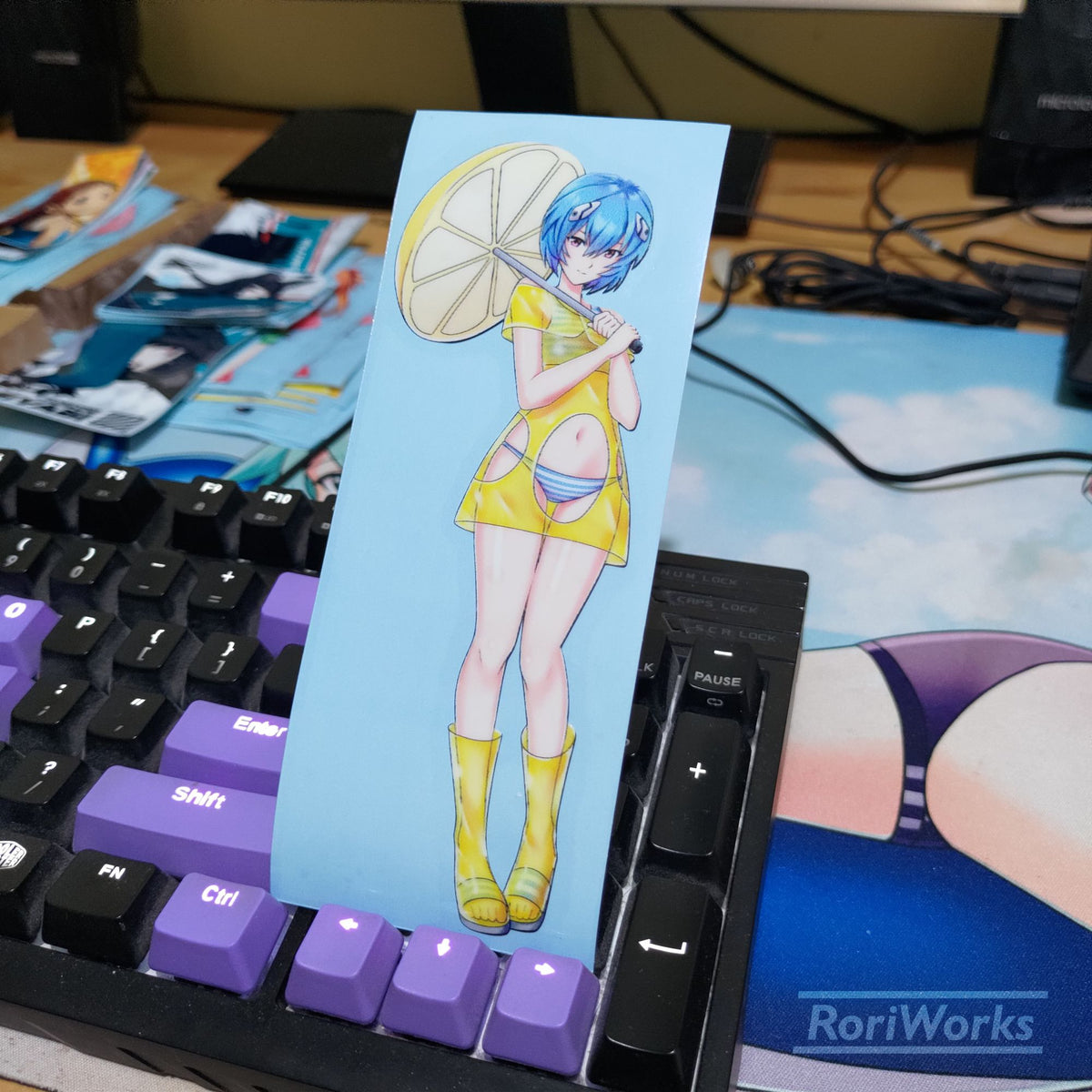 Stiker - Rei Ayanami (Fruit Punch)