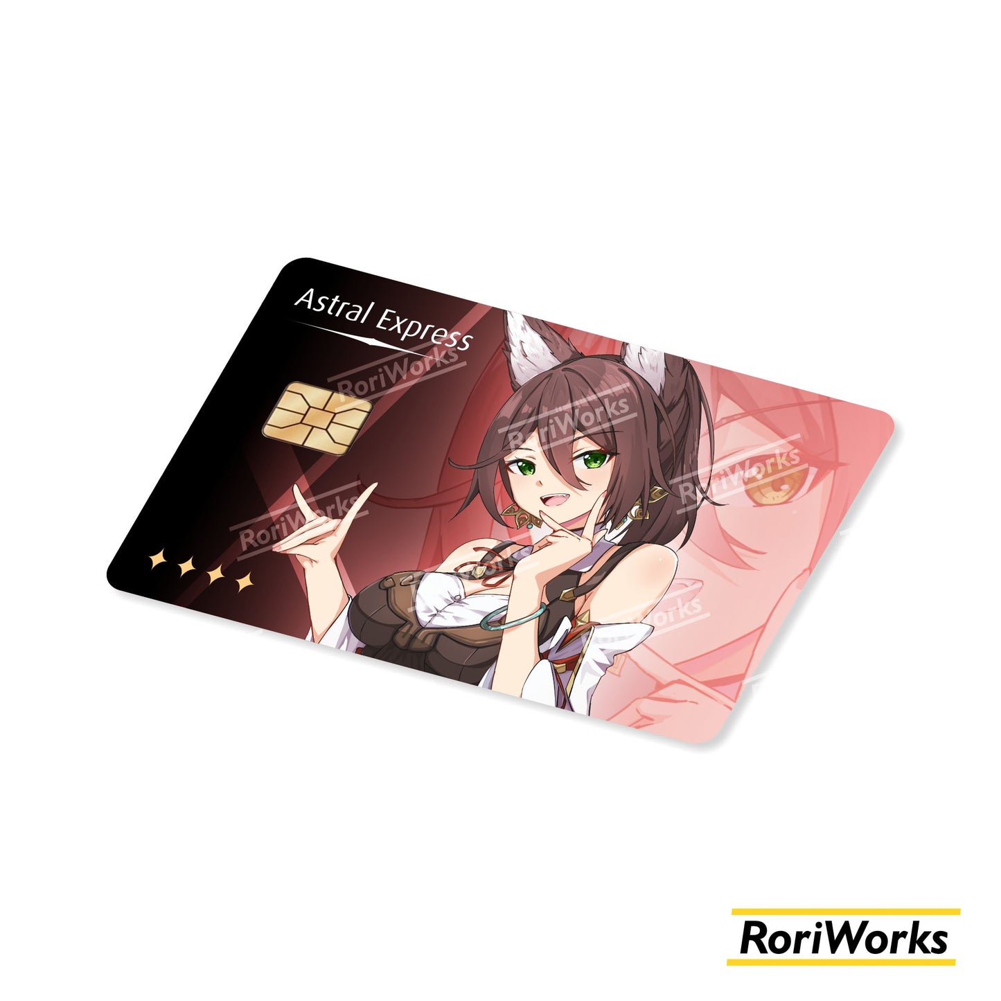 Stiker Kartu - Tingyun