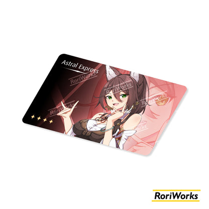 Stiker Kartu - Tingyun