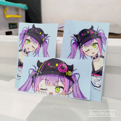 Stiker Intip - Towa Tokoyami