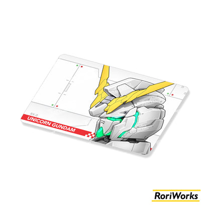 Stiker Kartu - Unicorn Gundam Head (Awakened Destroy Mode)