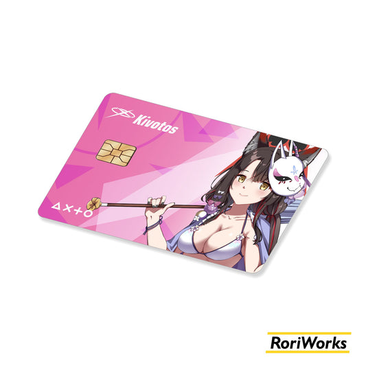 Stiker Kartu - Wakamo Kosaka (Swimsuit)