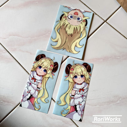 Stiker Intip - Watame Tsunomaki