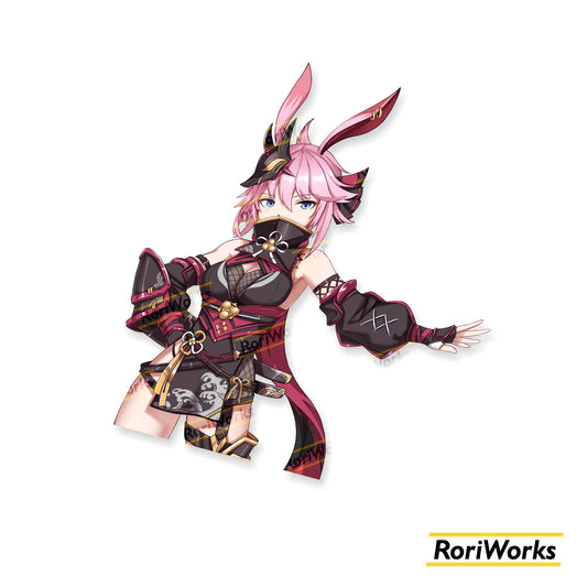 Stiker Yae Sakura (Darkbolt Jonin) | Honkai Impact 3rd
