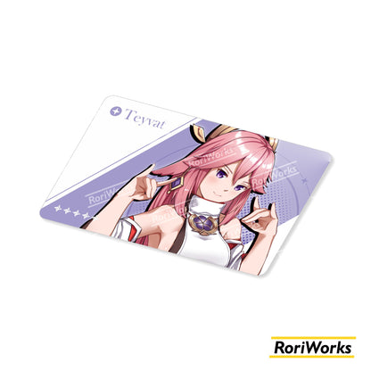 Stiker Kartu - Yae Miko