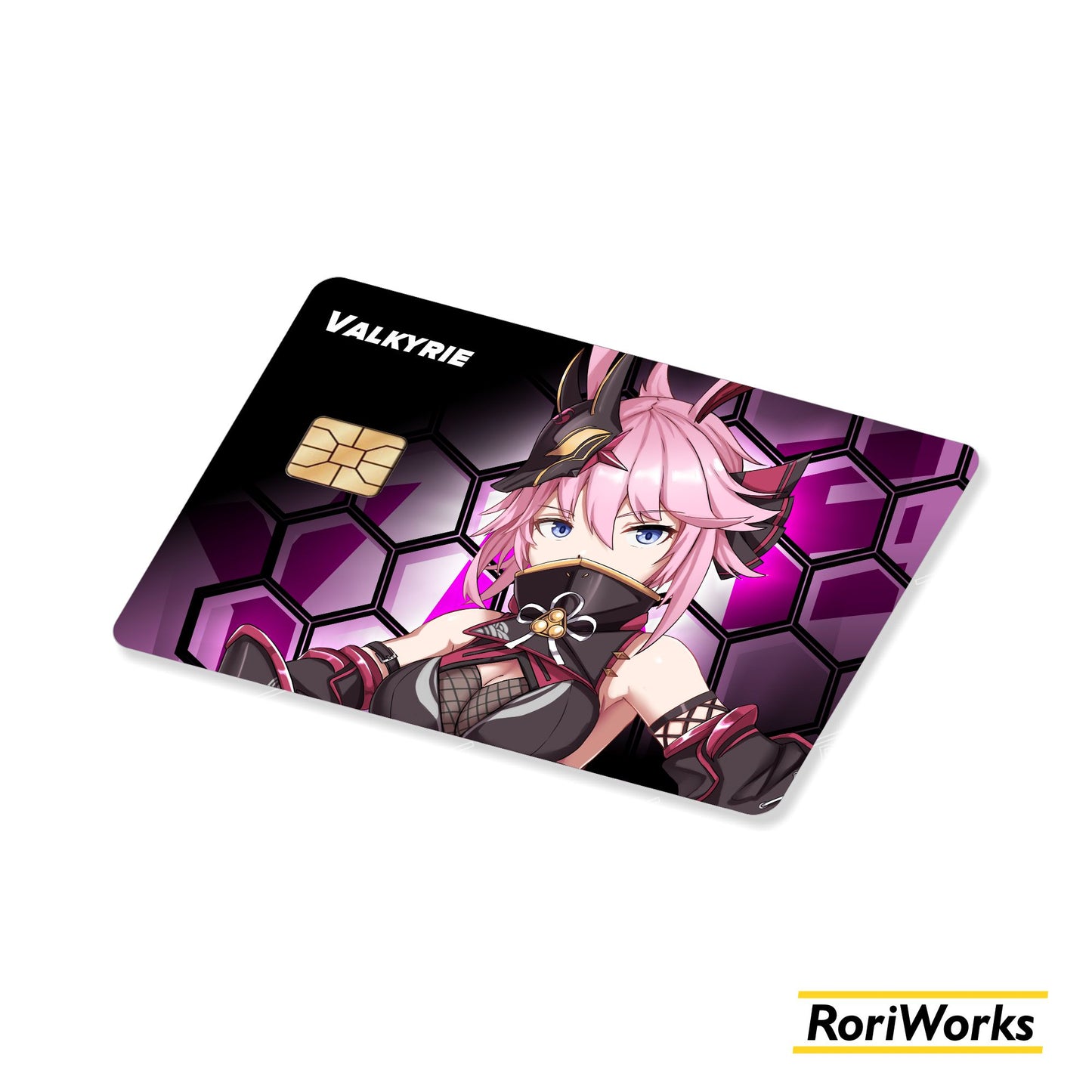 Stiker Kartu - Yae Sakura (Darkbolt Jonin)