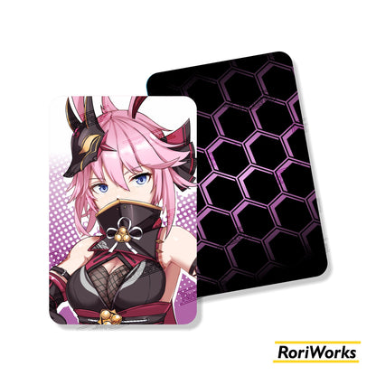 Photocard - Yae Sakura (Darkbolt Jonin)