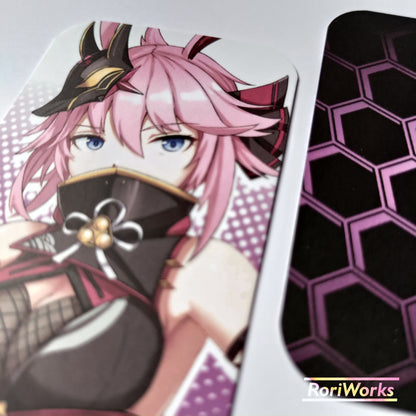 Photocard - Yae Sakura (Darkbolt Jonin)