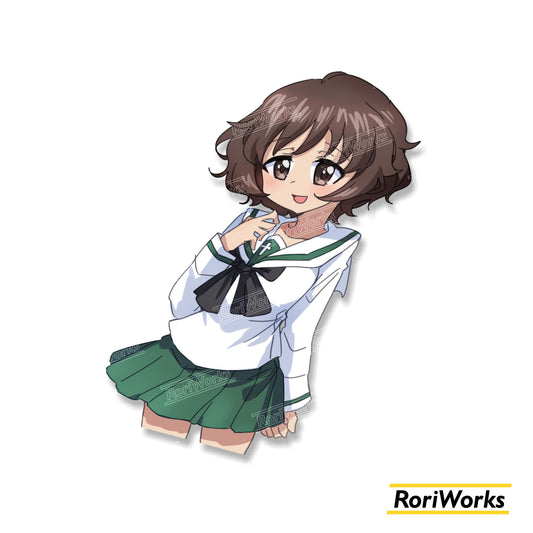 Stiker Yukari Akiyama | Girls und Panzer