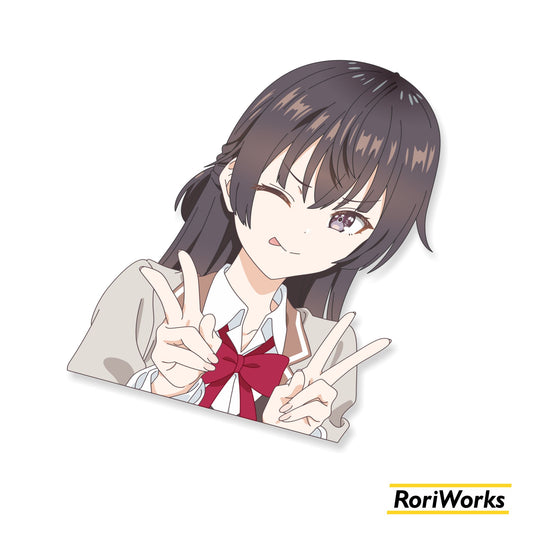 Stiker Yuki Peace | Roshidere