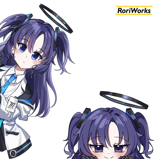 Stiker Intip Yuuka Hayase | Blue Archive