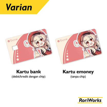 Stiker Kartu - Miyabi Hoshimi