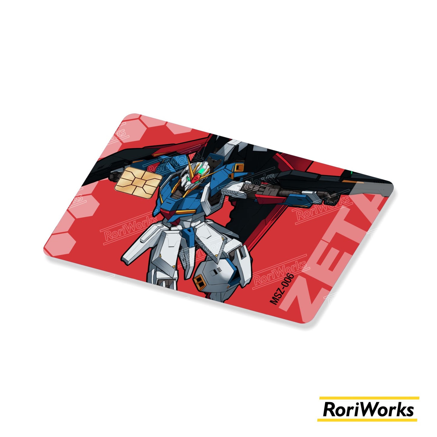 Stiker Kartu - Zeta Gundam