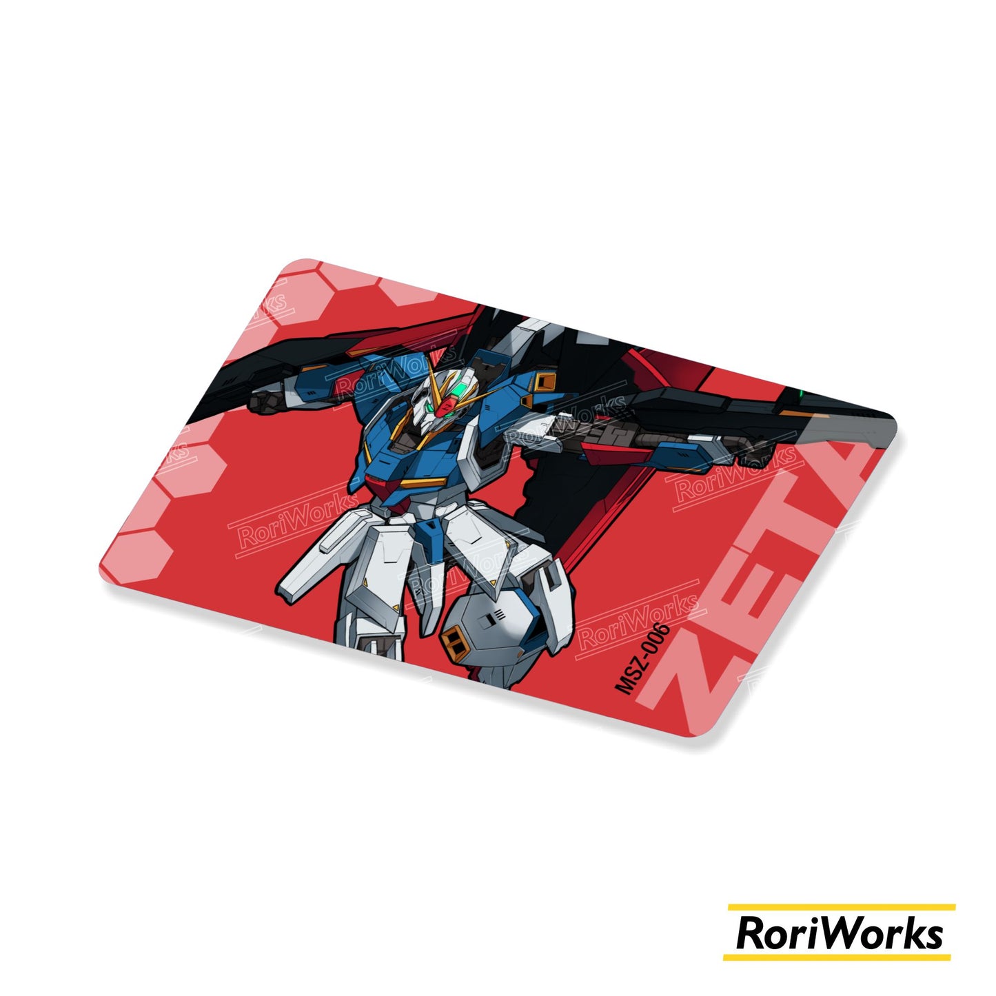 Stiker Kartu - Zeta Gundam