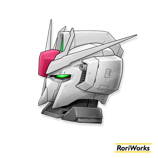 Stiker Zeta Gundam 3A Head