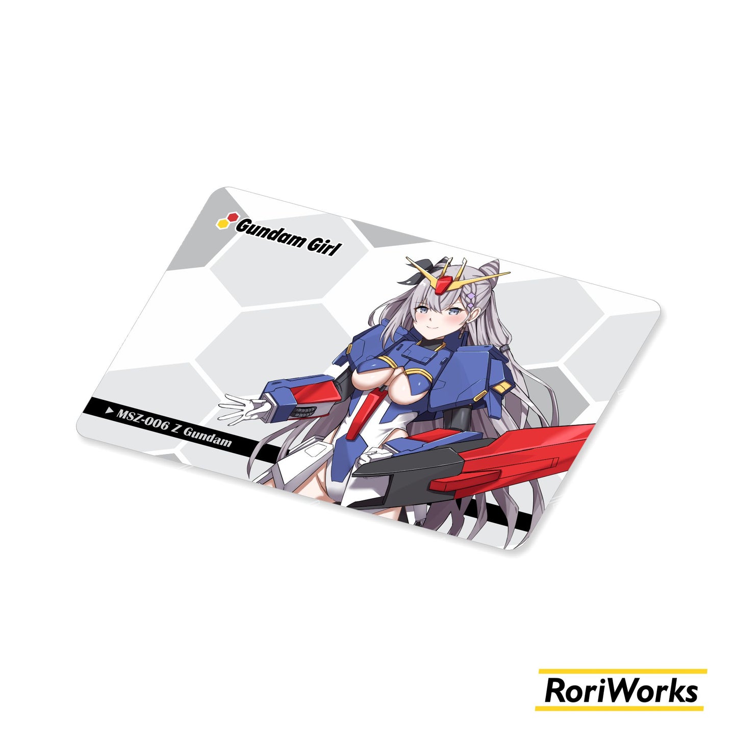 Stiker Kartu - Zeta Gundam (Mecha Musume)