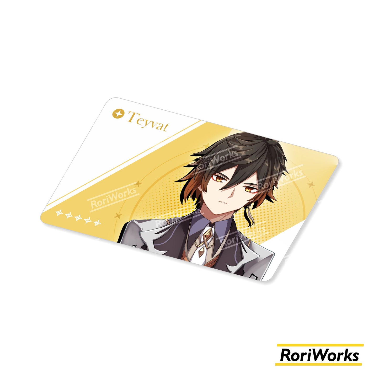 Stiker Kartu - Zhongli