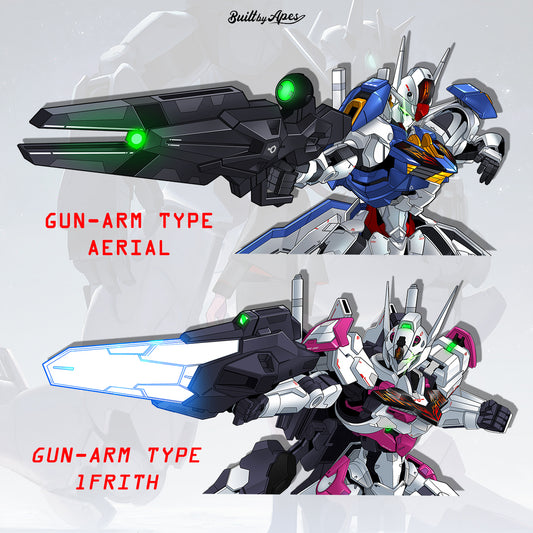 Stiker - Gundam Aerial and Lfrith